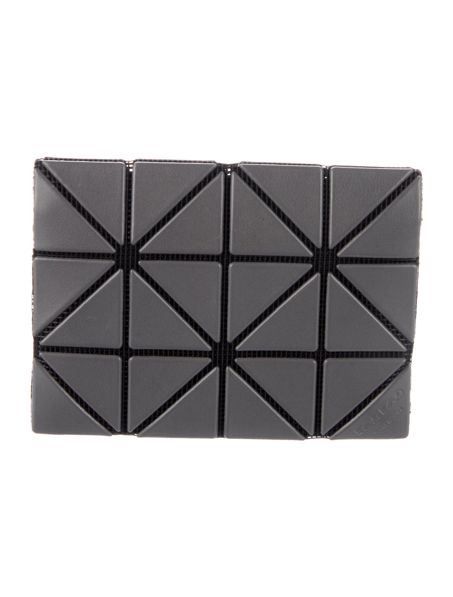 Issey Miyake Leather Printed Card Holder