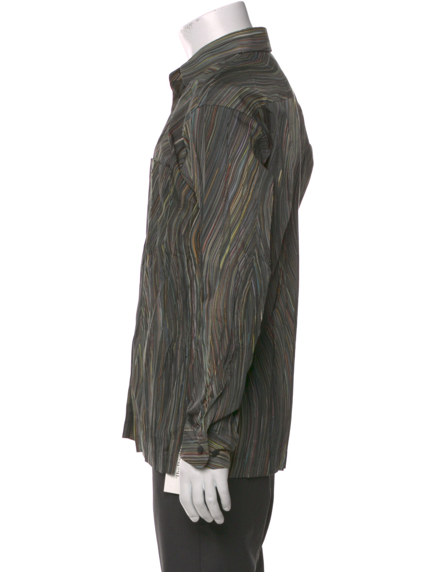 Issey Miyake 2018 Striped Shirt