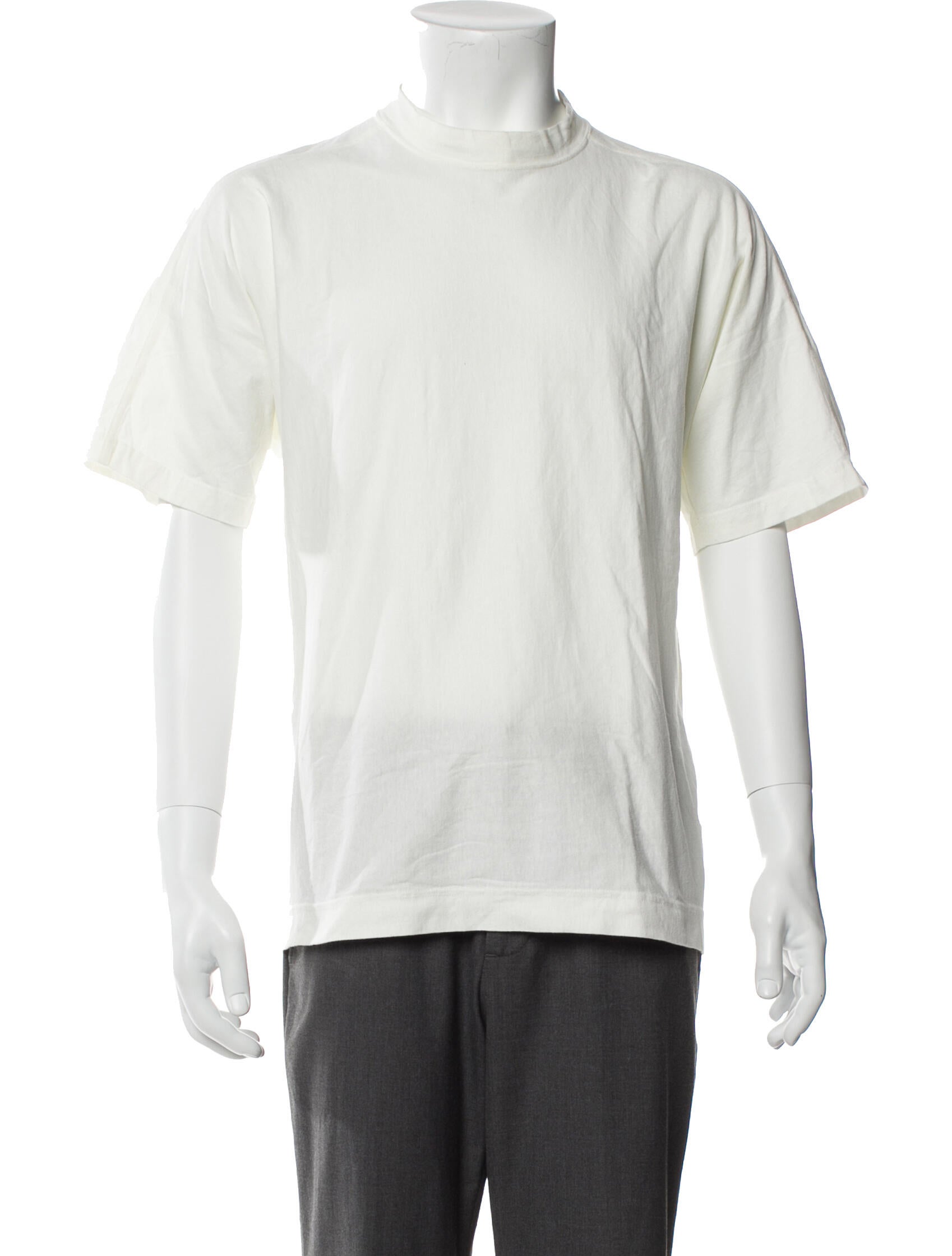 Issey Miyake Crew Neck Short Sleeve T-Shirt