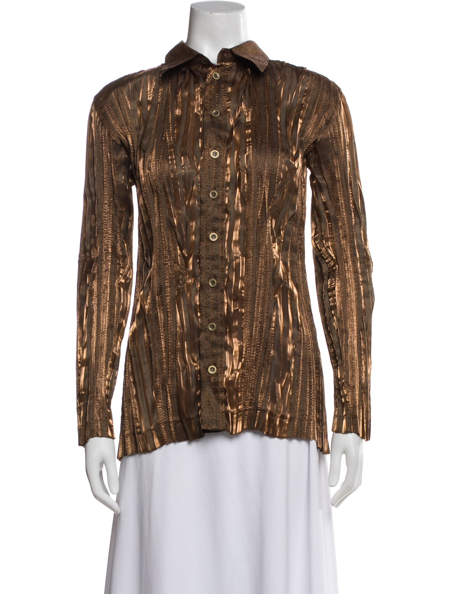 Issey Miyake Vintage 1996 Button-Up Top