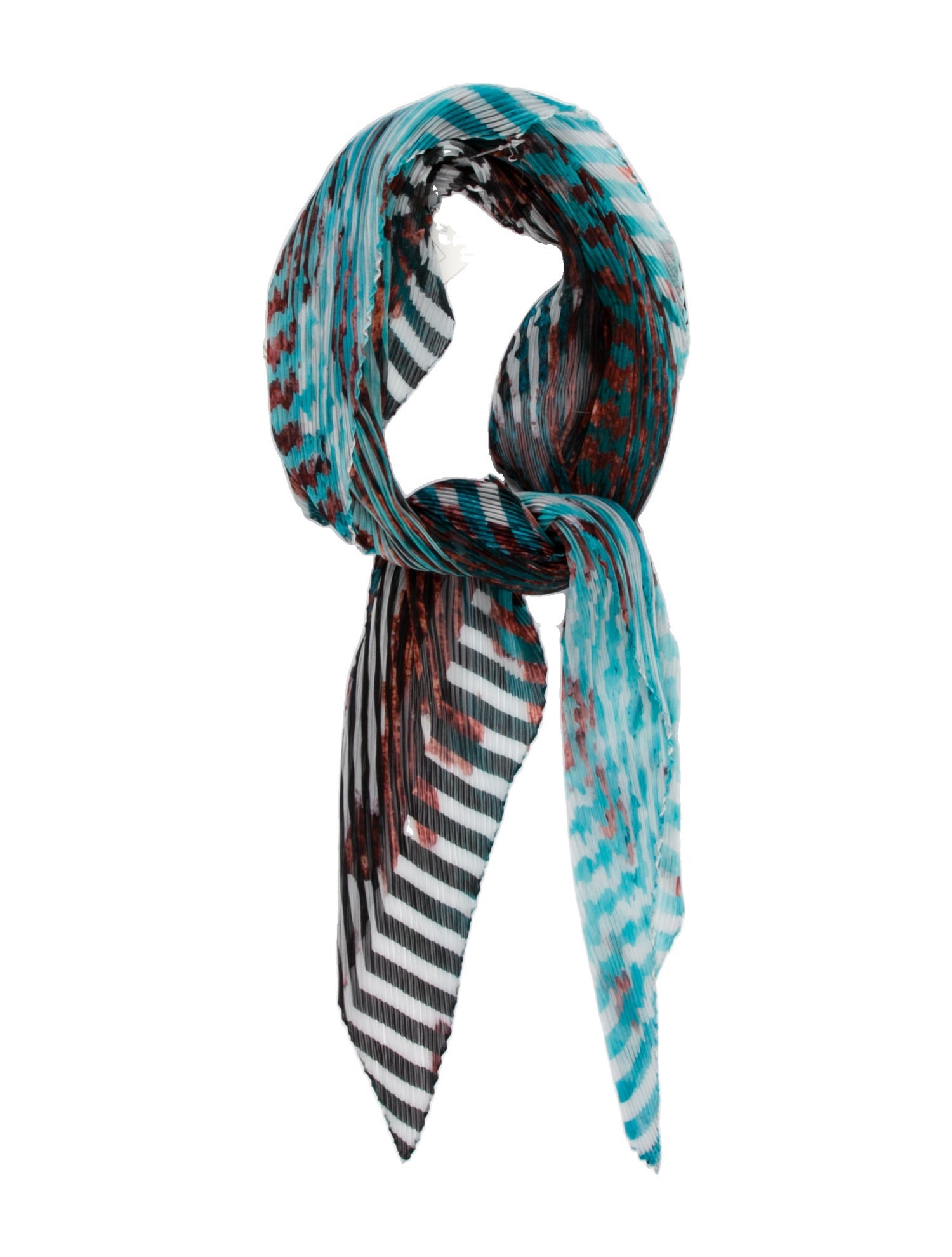 Issey Miyake Animal Print Scarf