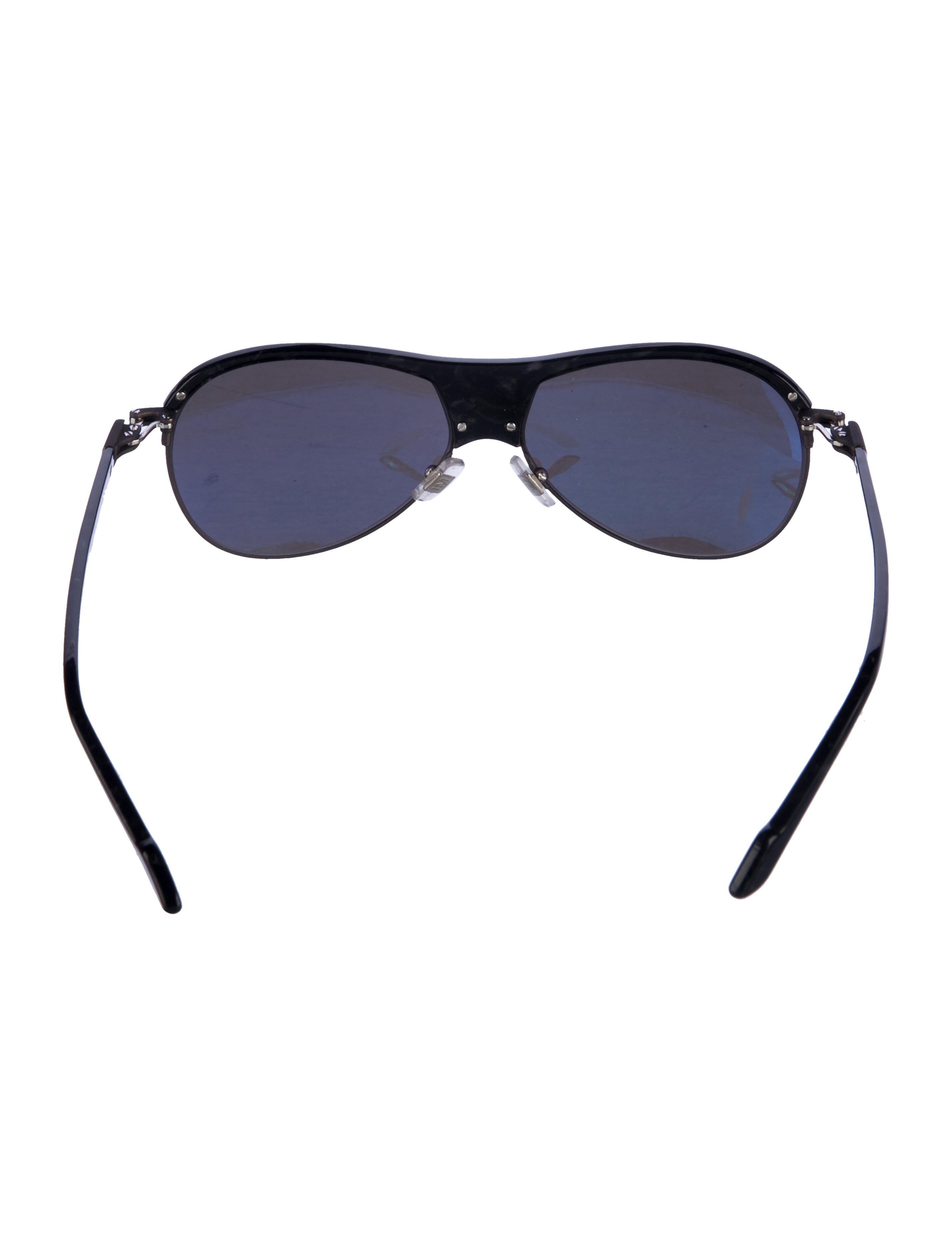 Kiko Kostadinov Clarissa Shield Sunglasses - Green Sunglasses
