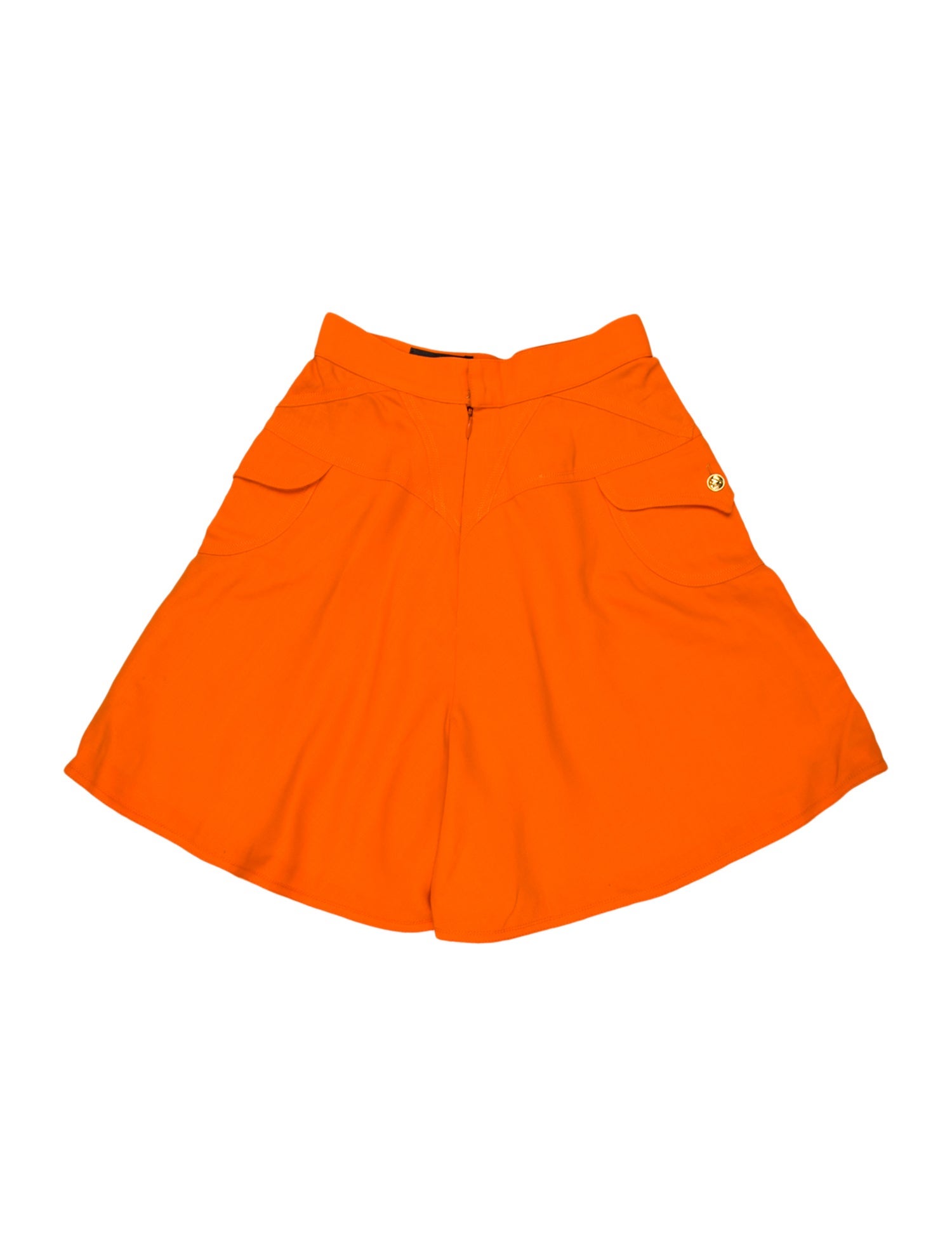 Istante by Versace Wool Mini Shorts