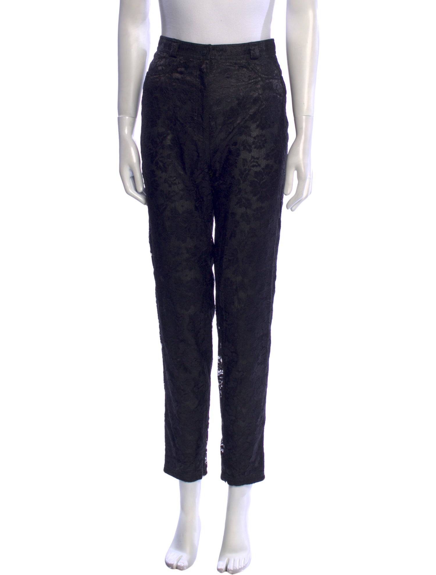 Istante by Versace Animal Print Skinny Leg Pants