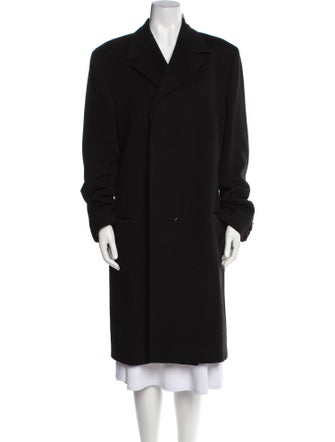Istante by Versace Wool Coat