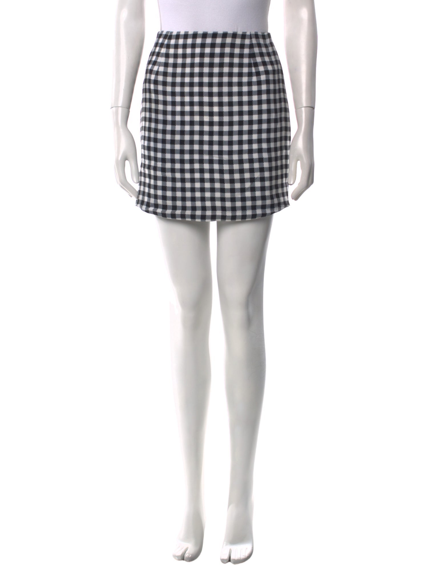 Istante by Versace Plaid Print Mini Skirt w/ Tags