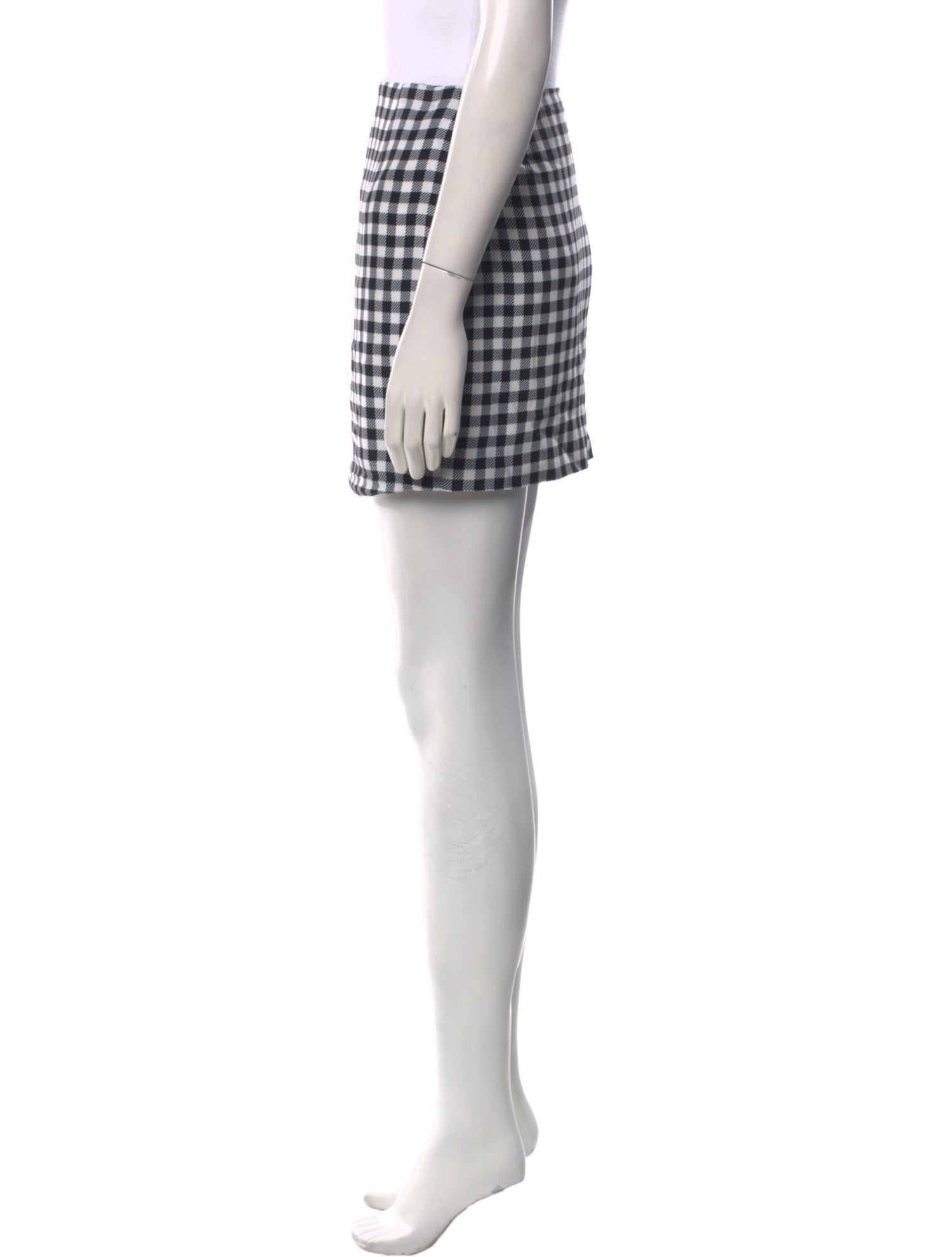 Istante by Versace Plaid Print Mini Skirt w/ Tags