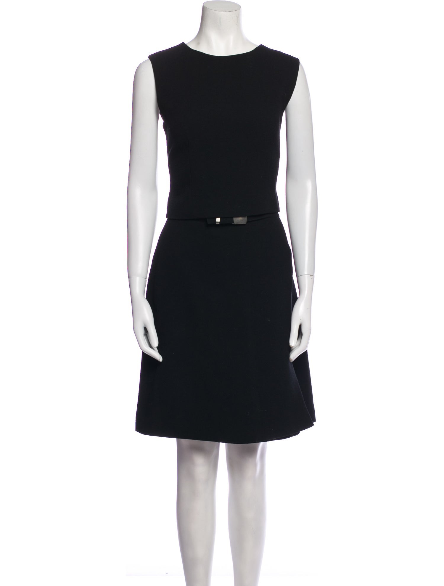 Istante by Versace Wool Skirt Set