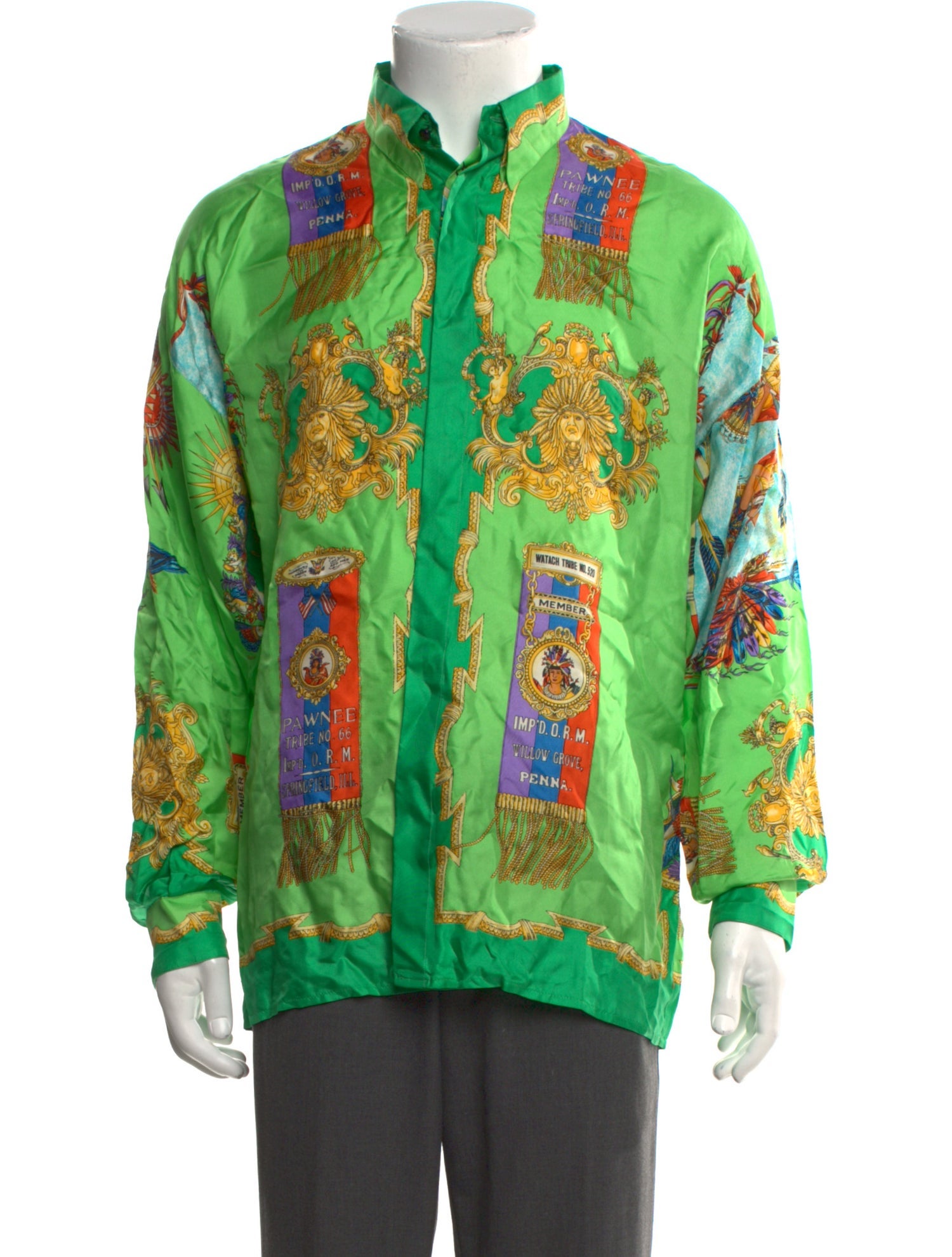 Istante by Versace Vintage 1990's Shirt