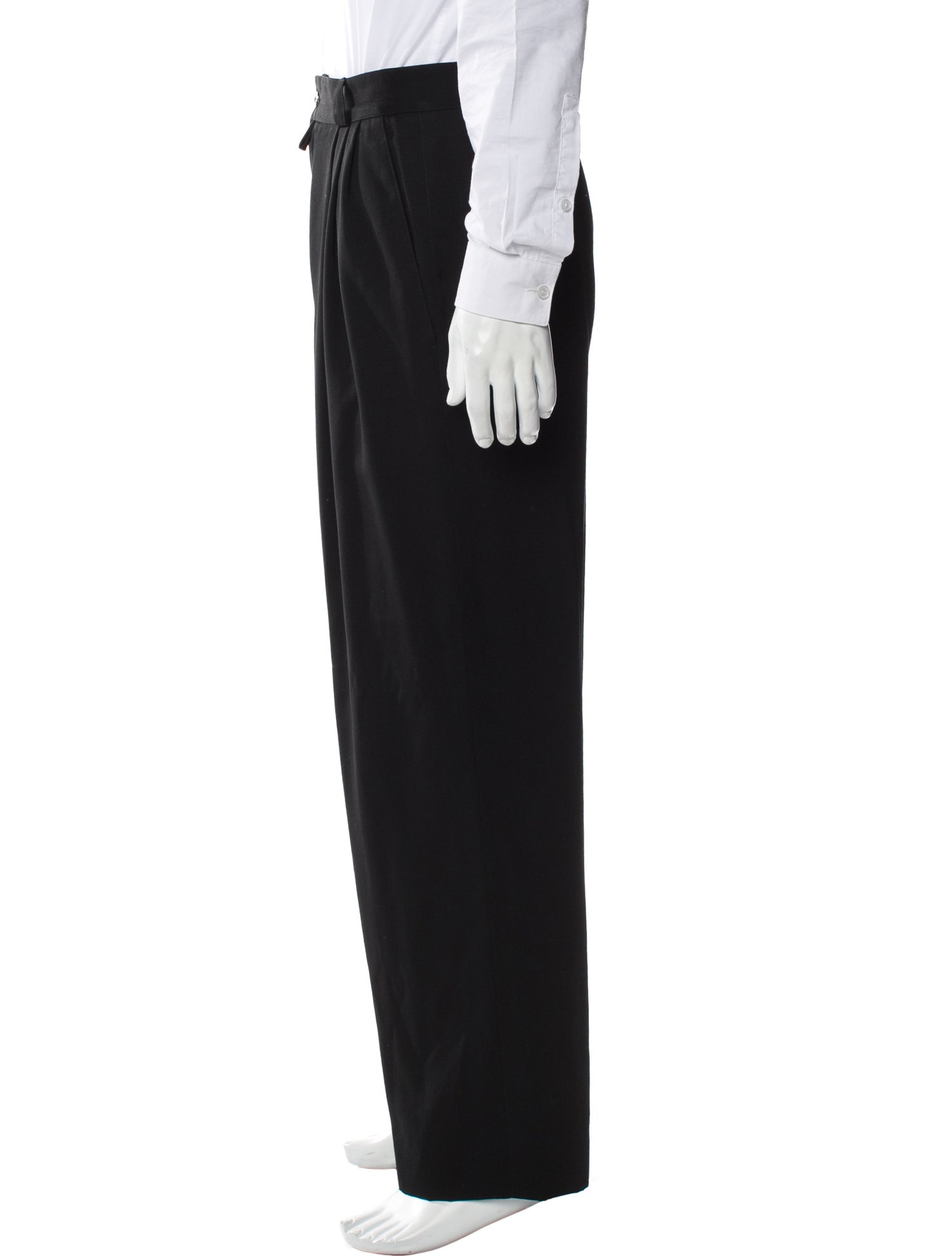 Istante by Versace Wool Dress Pants