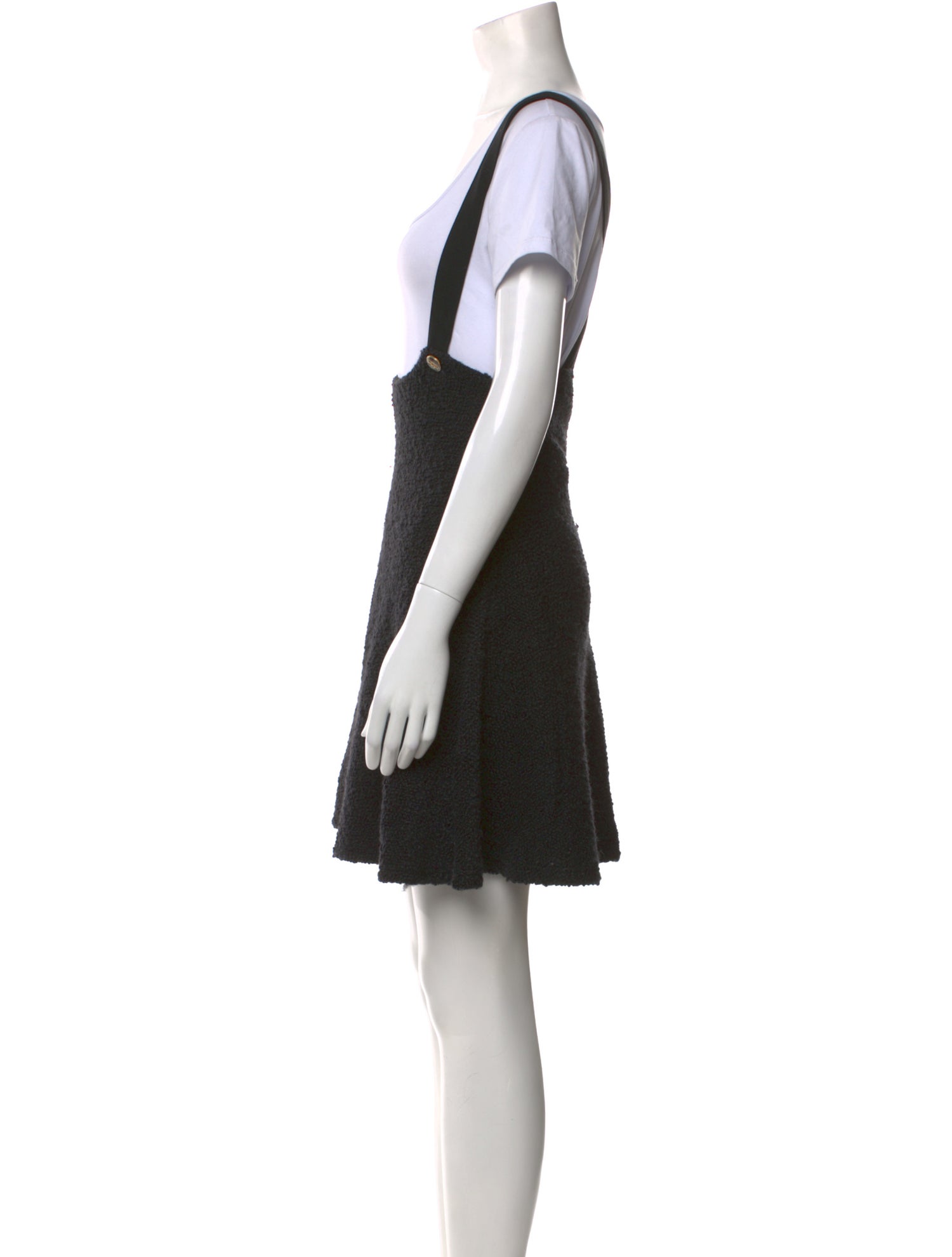 Istante by Versace Wool Mini Dress