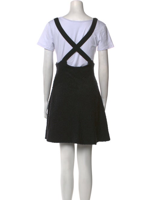 Istante by Versace Wool Mini Dress