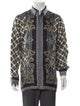 Istante by Versace Silk Paisley Print Shirt