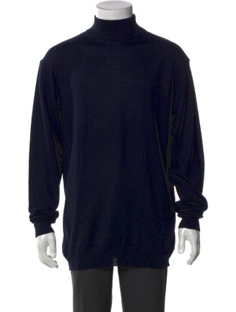 Istante by Versace Turtleneck Long Sleeve Pullover