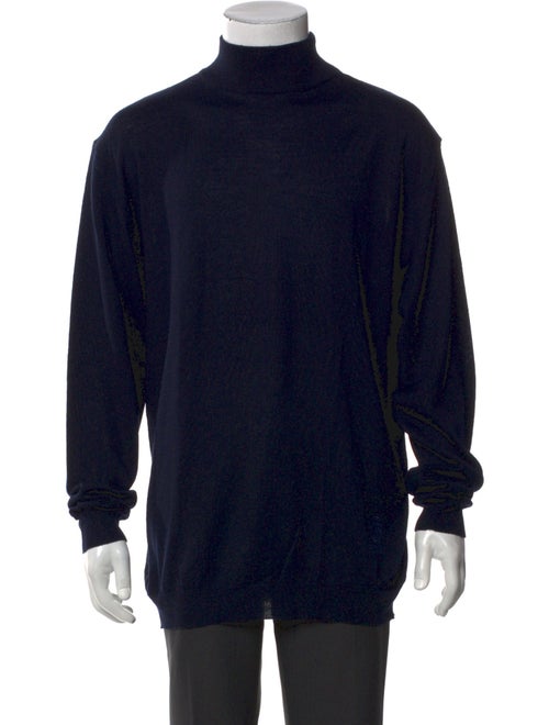 Istante by Versace Turtleneck Long Sleeve Pullover