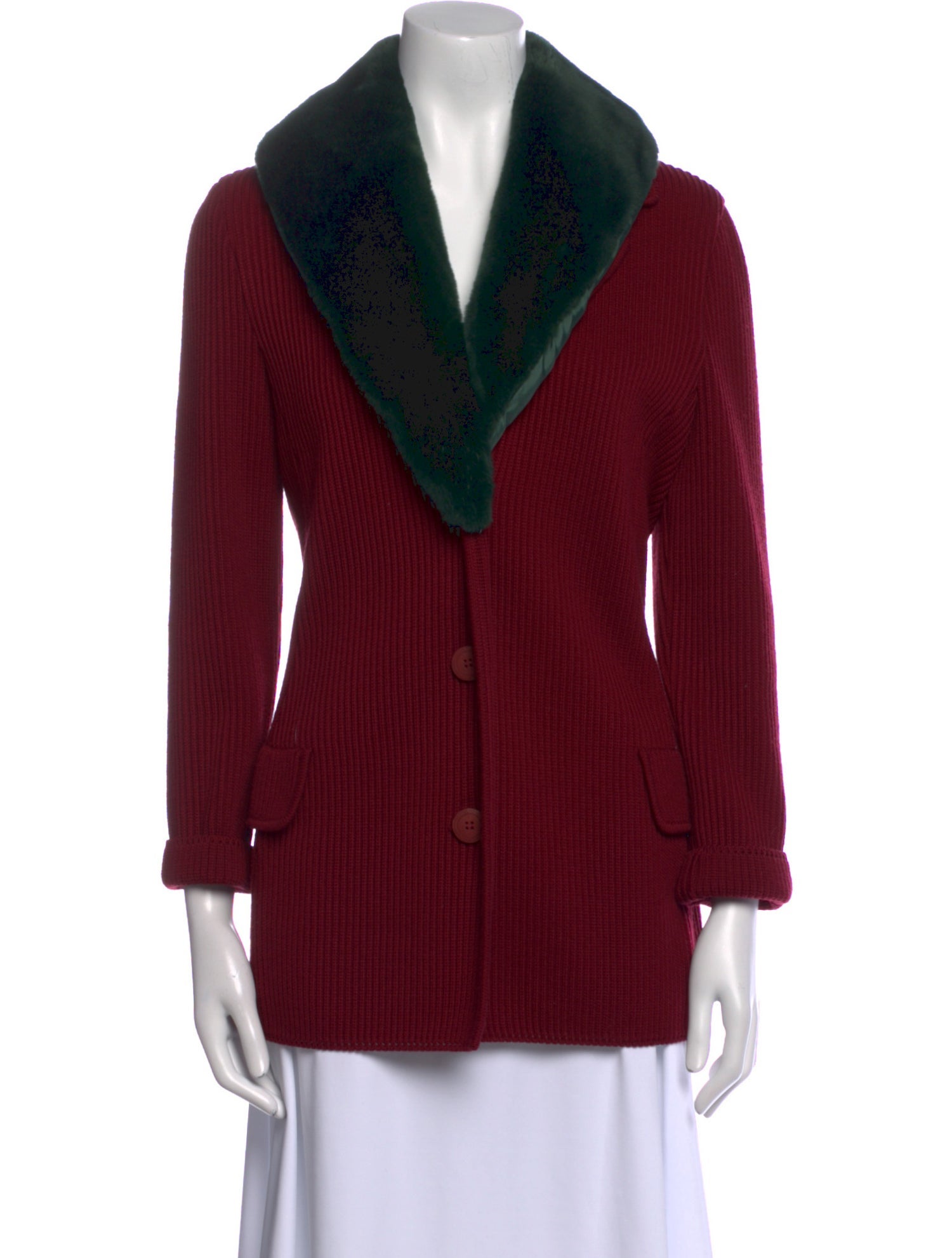 Istante by Versace Wool Striped Sweater