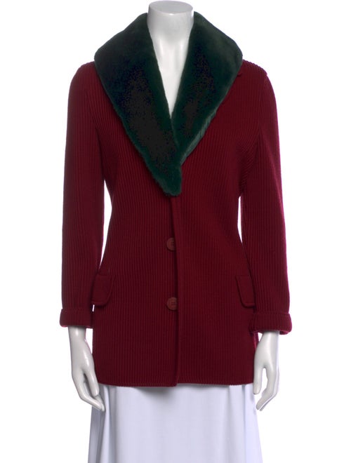 Istante by Versace Wool Striped Sweater