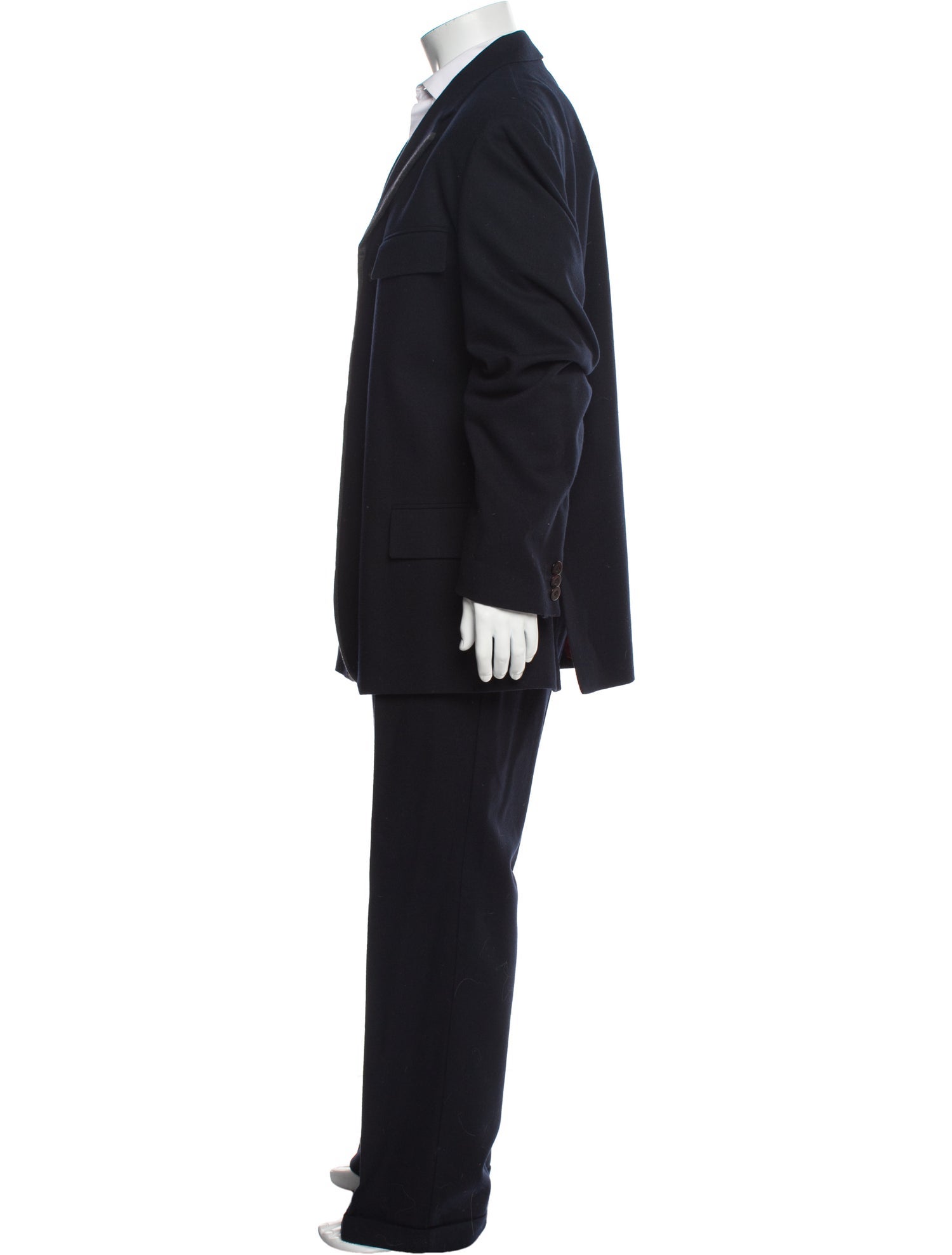 Istante by Versace Wool Two-Piece Suit