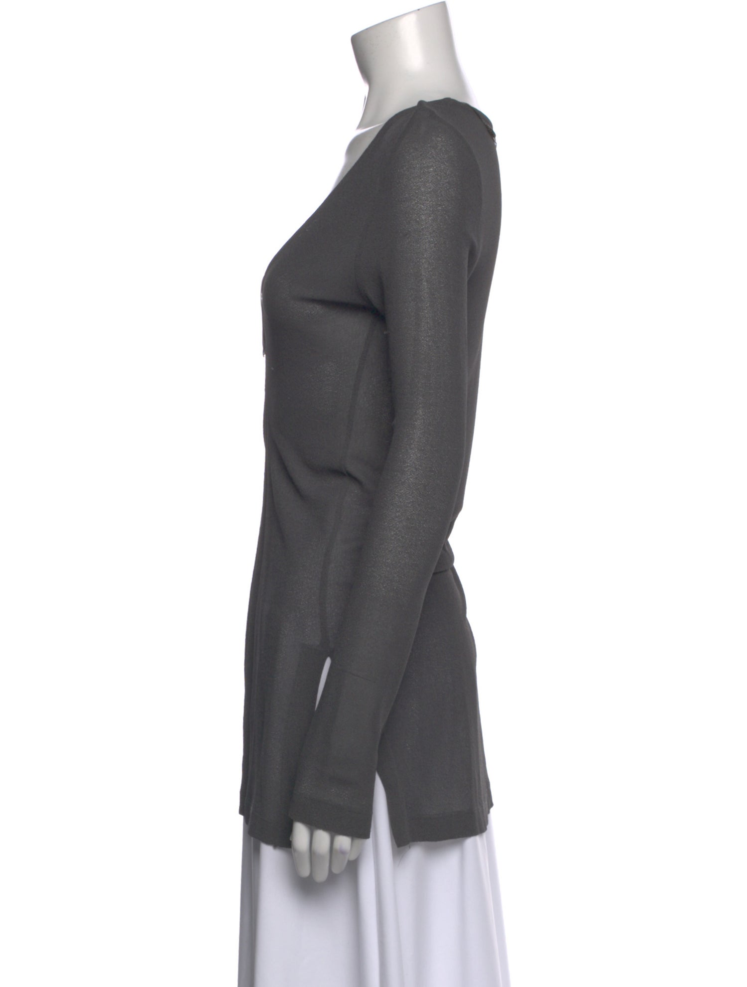 Istante by Versace Vintage V-Neck Top