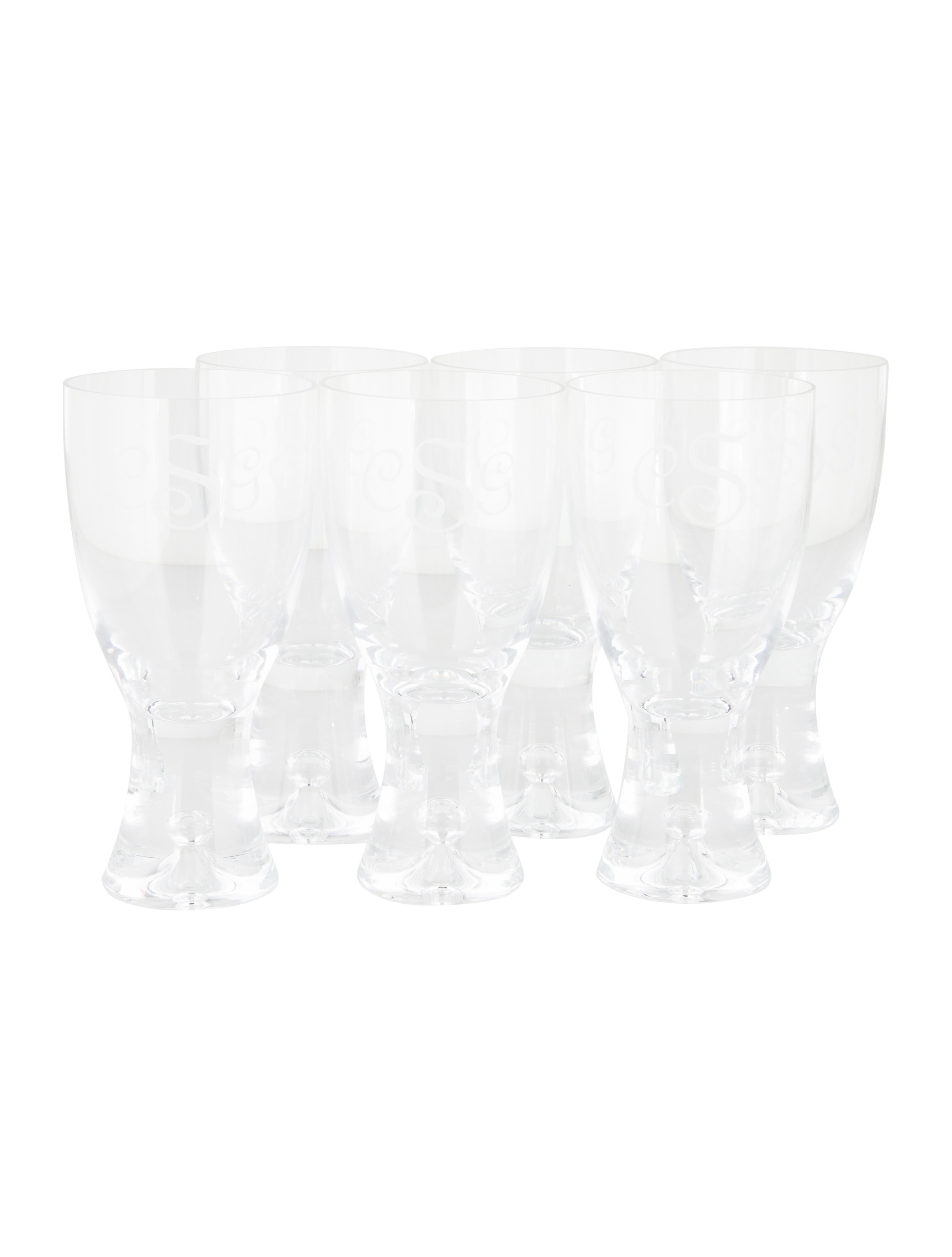 Iittala Set of 6 Tapio White Wine Glasses