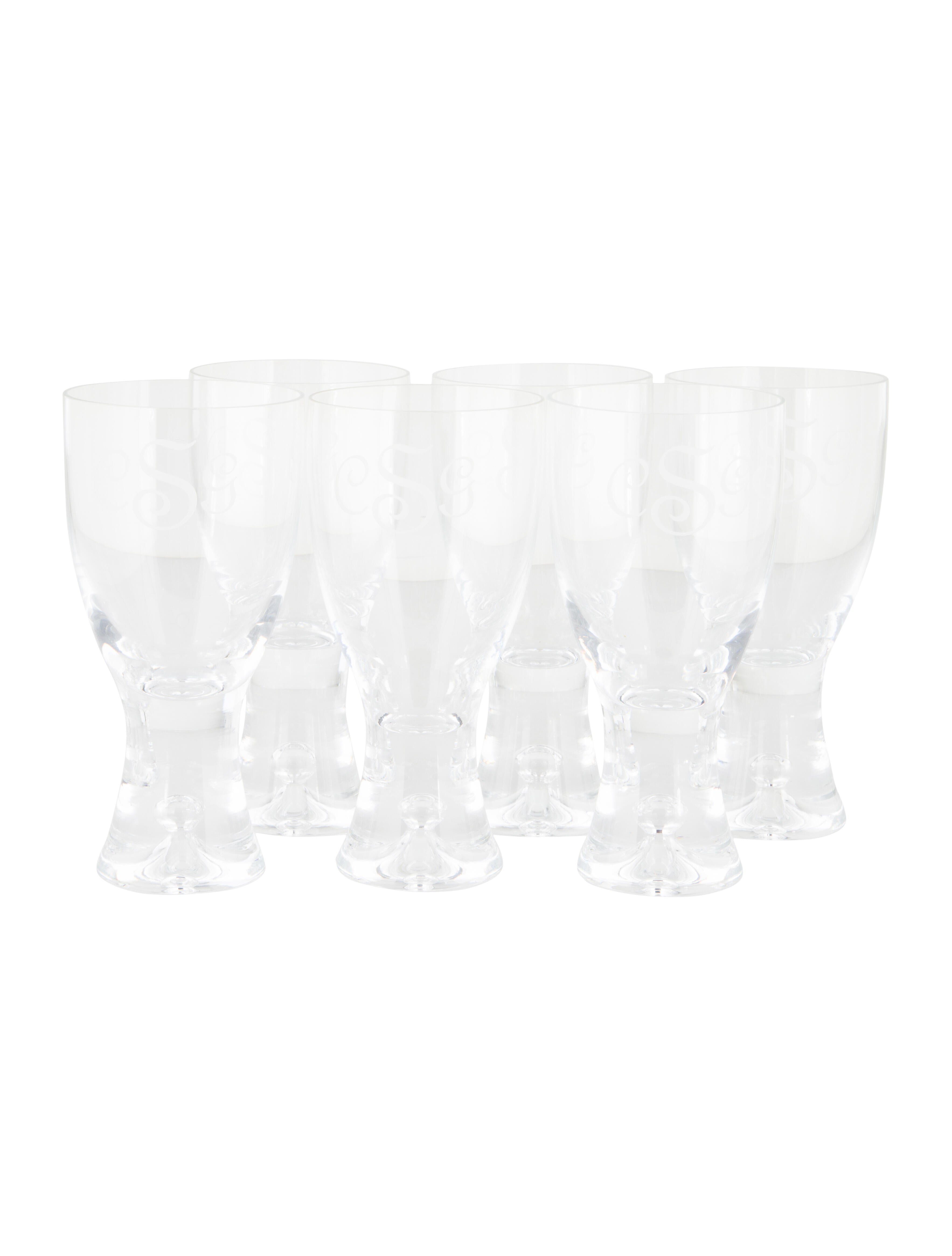 Iittala Set of 6 Tapio White Wine Glasses