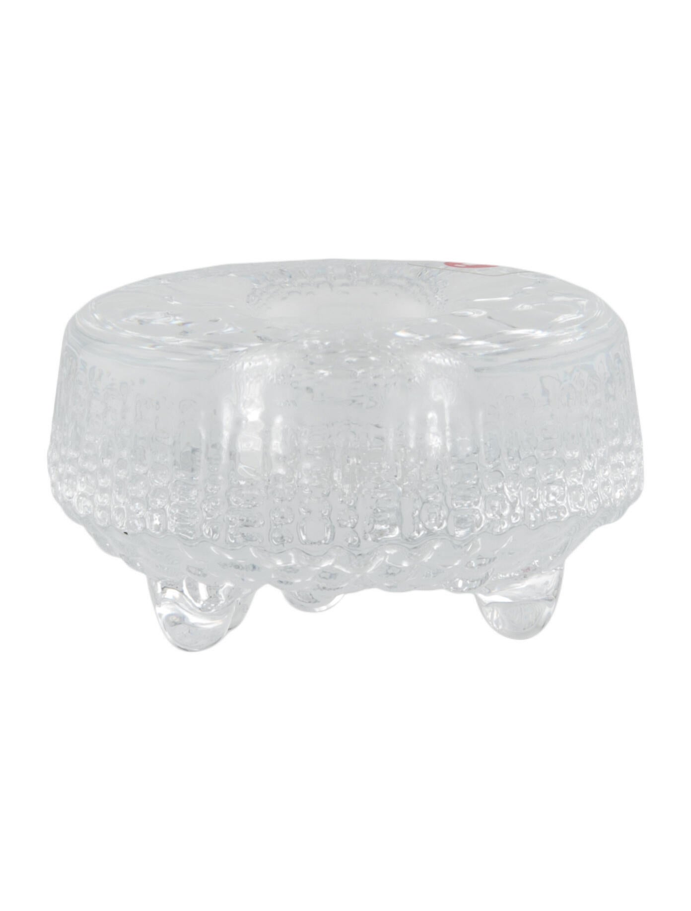 Iittala Crystal Candle Stick Holder Clear Decorative Accents, Decor
