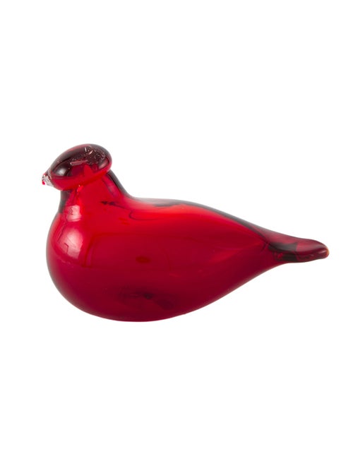 Iittala Toikka Glass Bird Figurine