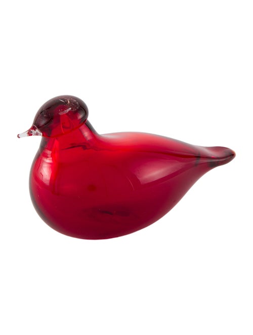 Iittala Toikka Glass Bird Figurine