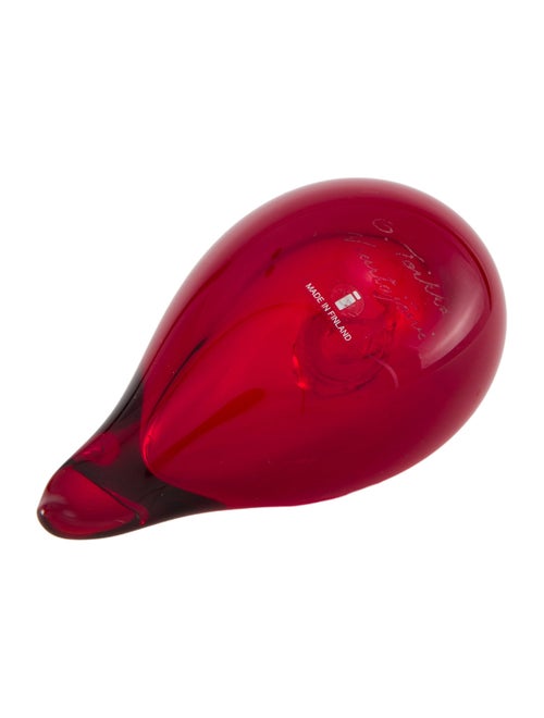 Iittala Toikka Glass Bird Figurine