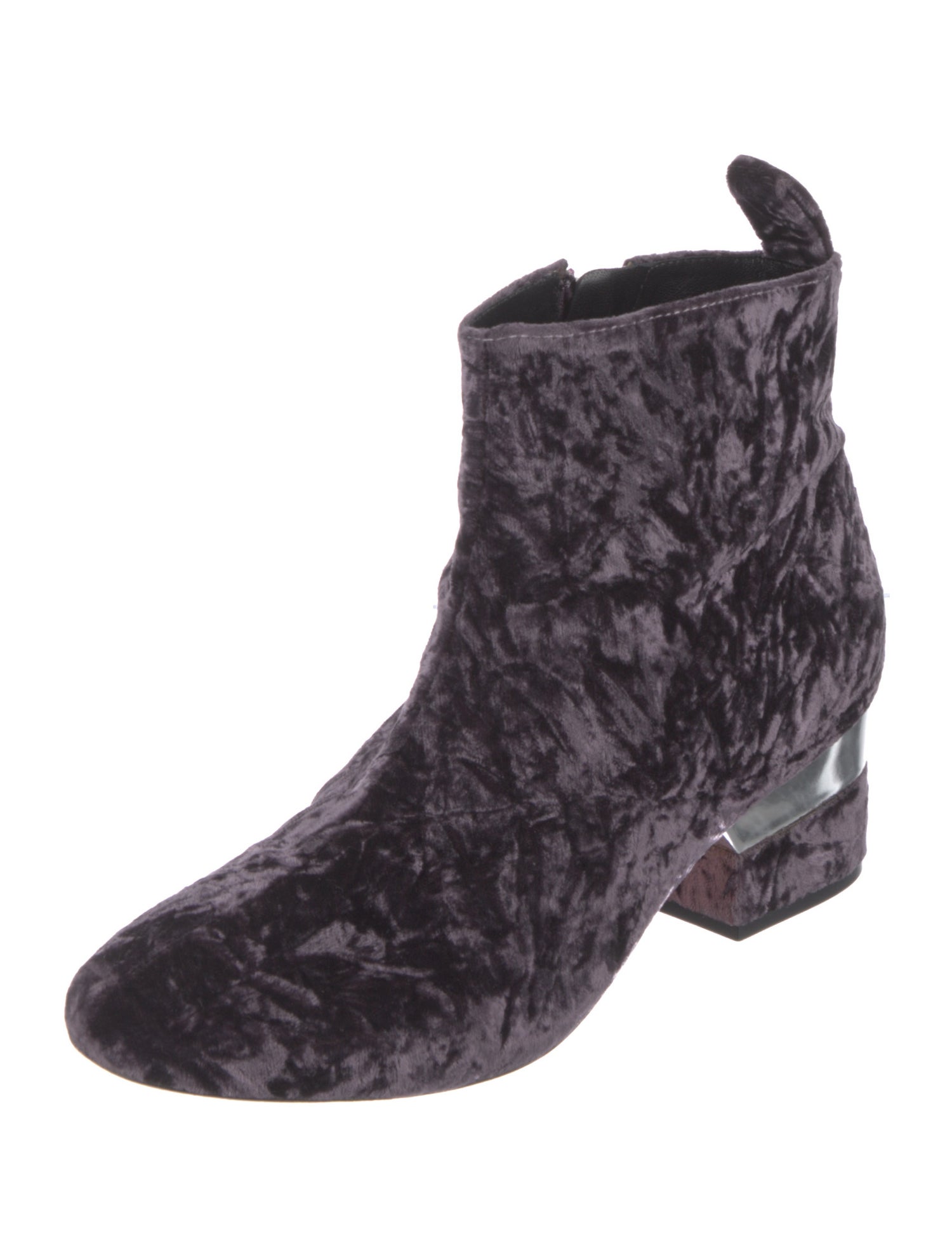 Isa Tapia Velvet Boots