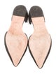 Isa Tapia Suede Scalloped Accent D'Orsay Flats