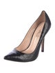 Isa Tapia Leather Pumps
