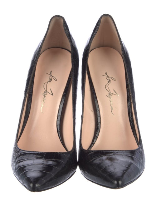 Isa Tapia Leather Pumps