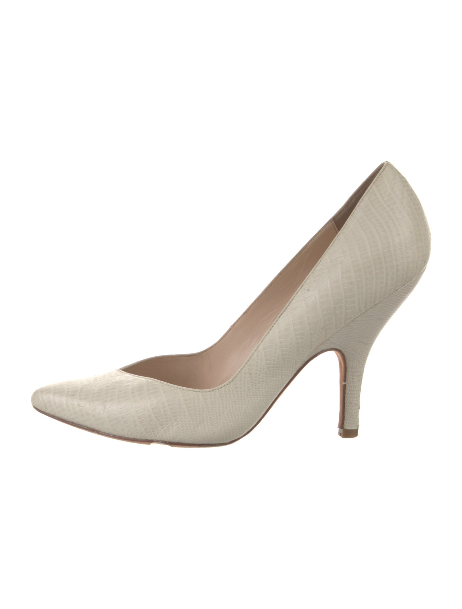 Isa Tapia Leather Pumps