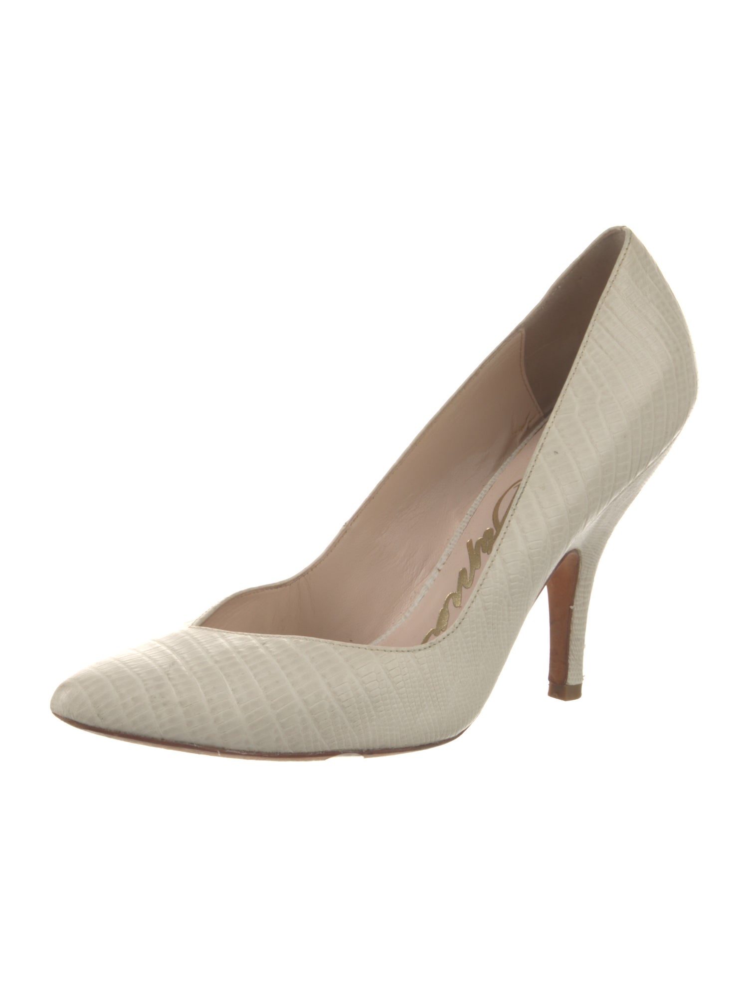 Isa Tapia Leather Pumps