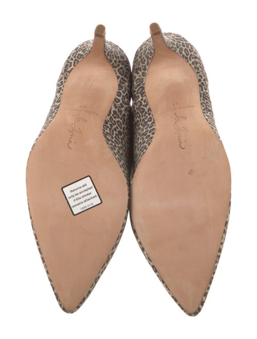 Isa Tapia Suede Animal Print Lace-Up Boots