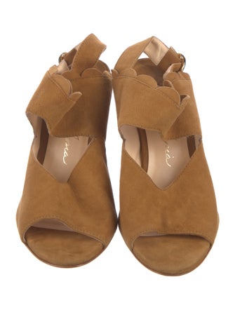 Isa Tapia Suede Mules