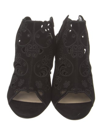 Isa Tapia Suede Gladiator Sandals