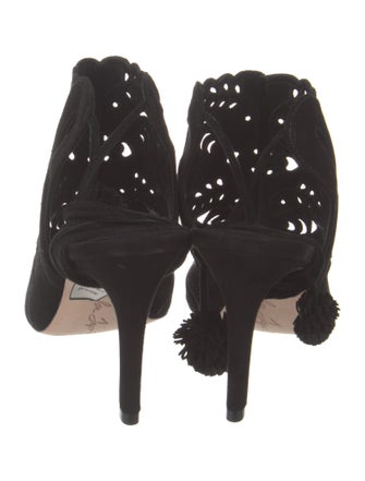 Isa Tapia Suede Gladiator Sandals