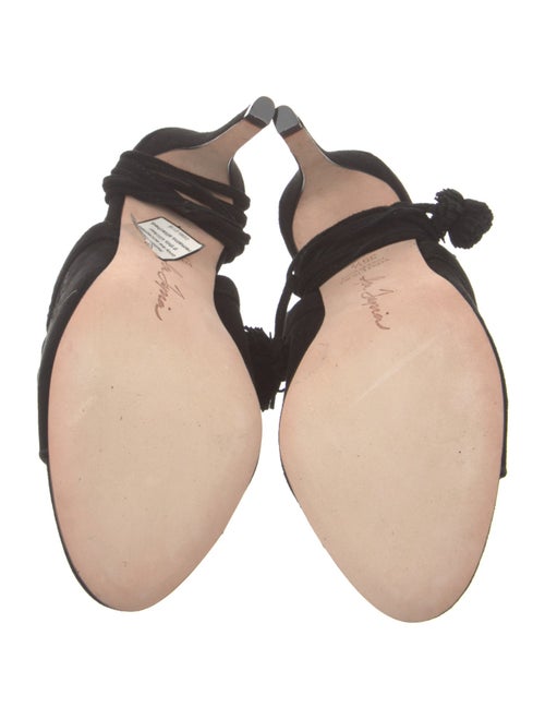 Isa Tapia Suede Gladiator Sandals