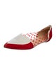 Isa Tapia Suede Patterned Flats