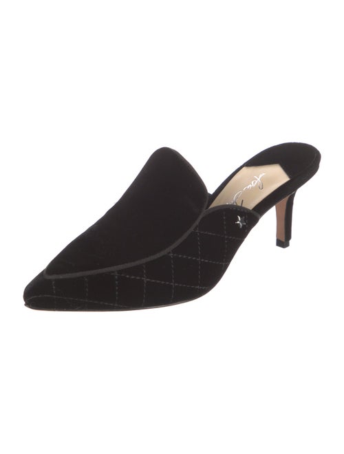 Isa Tapia Velvet Mules