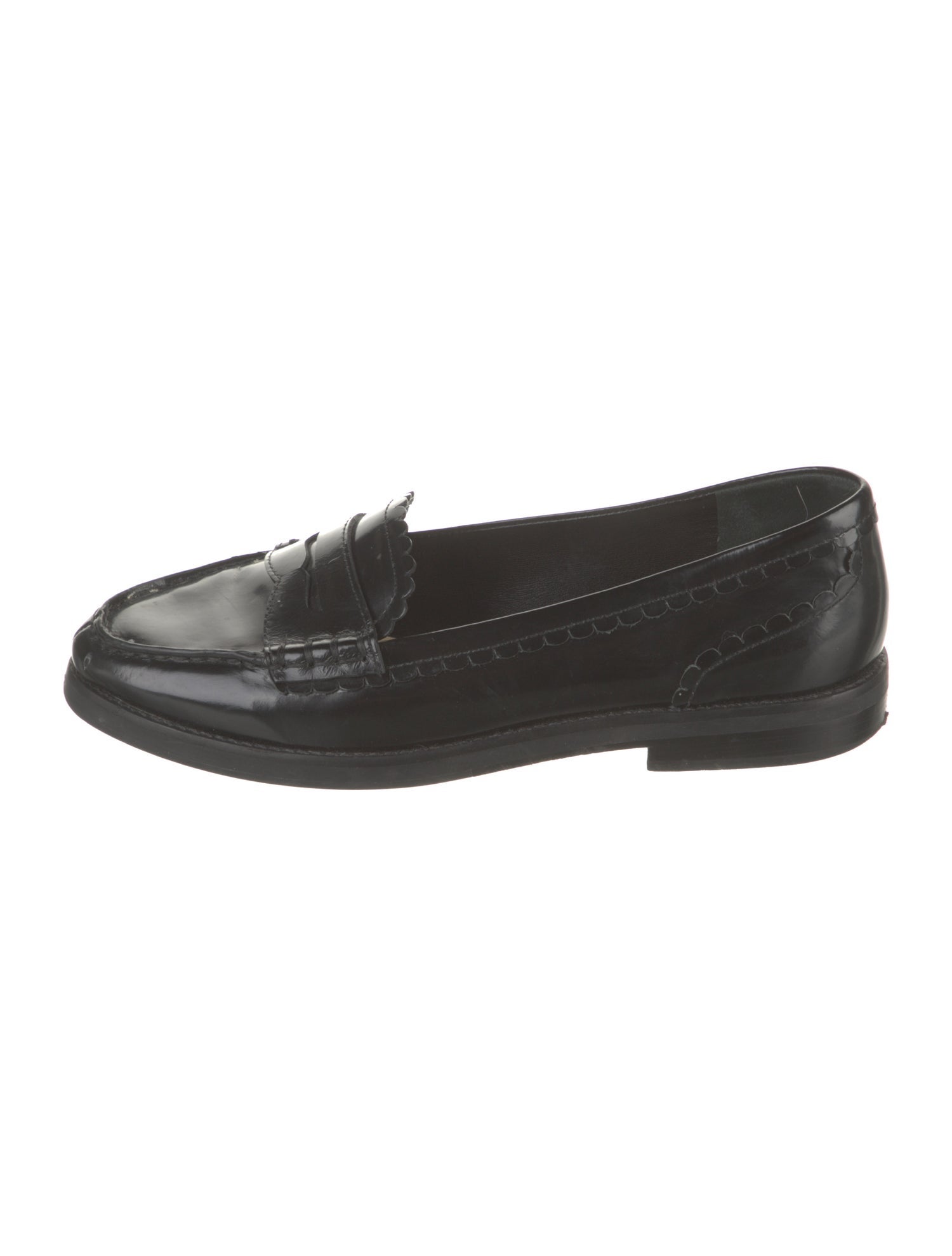 Isa Tapia Leather Loafers
