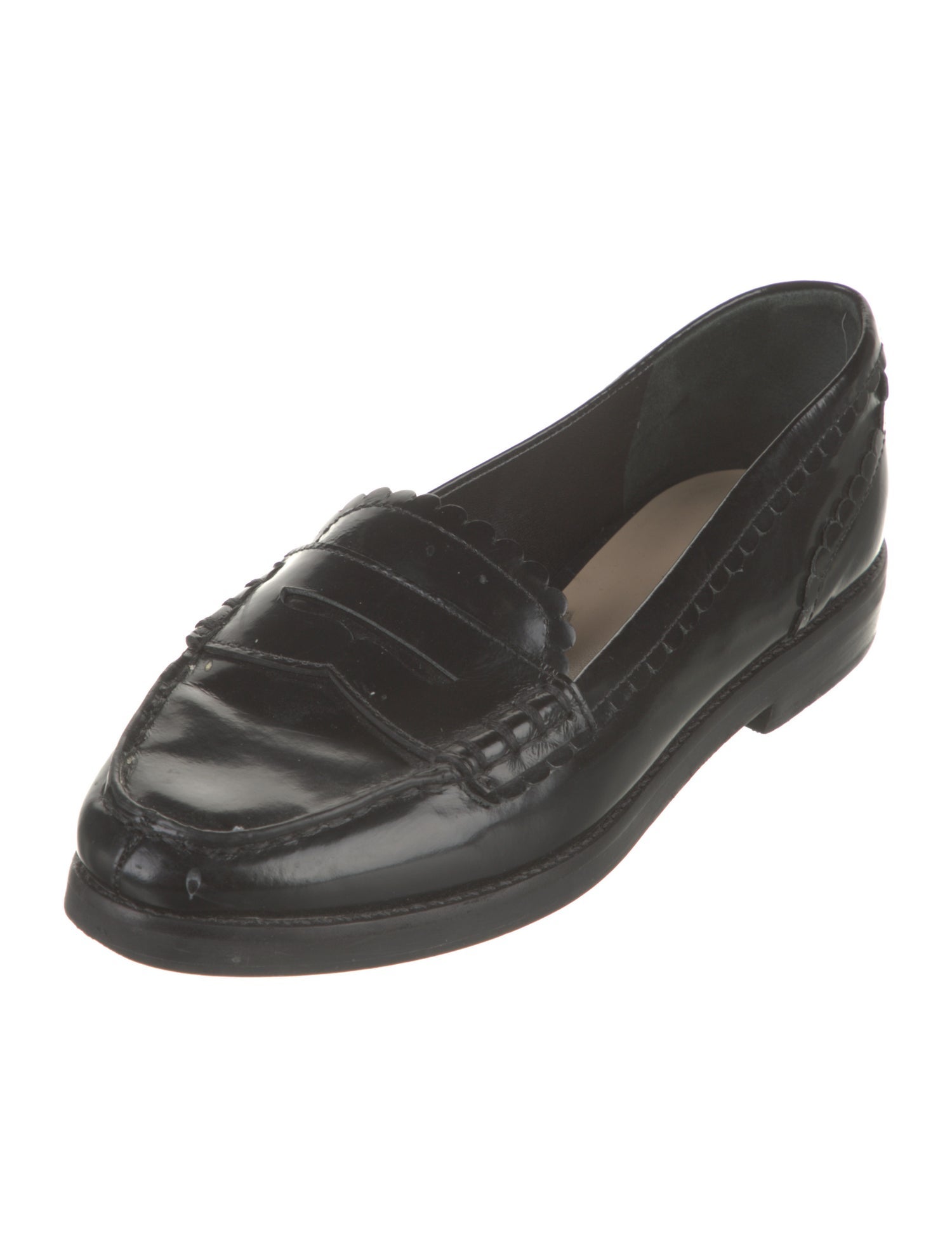 Isa Tapia Leather Loafers