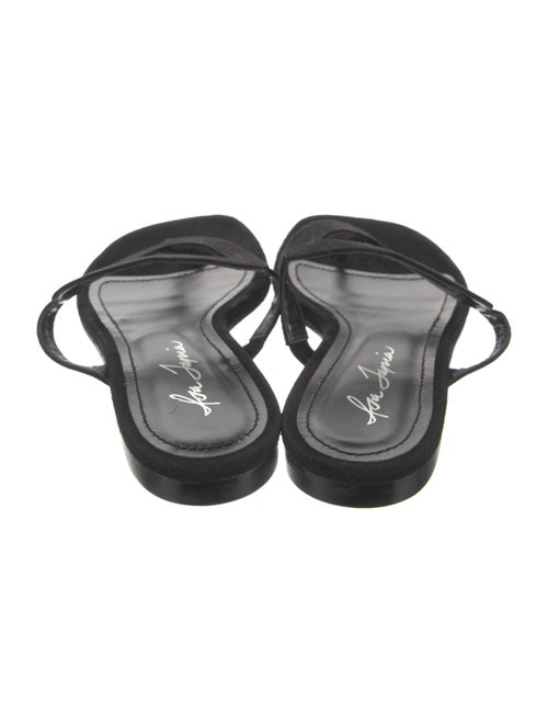 Isa Tapia Suede Flip Flops