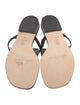 Isa Tapia Suede Flip Flops