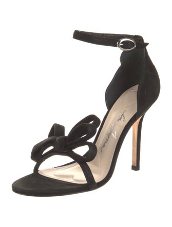 Isa Tapia Suede Sandals