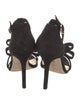 Isa Tapia Suede Sandals
