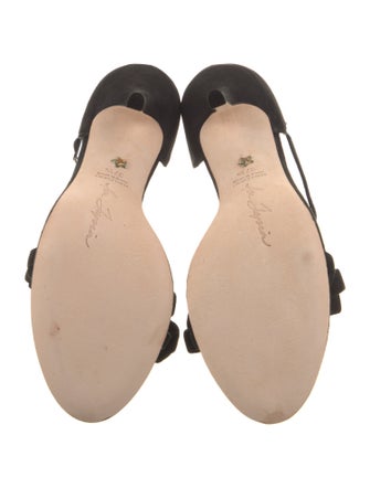 Isa Tapia Suede Sandals