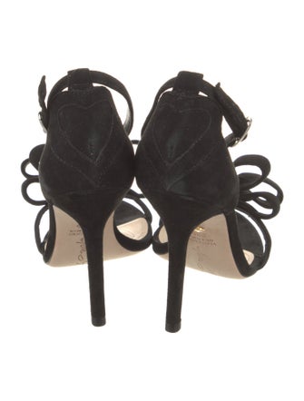Isa Tapia Suede Sandals